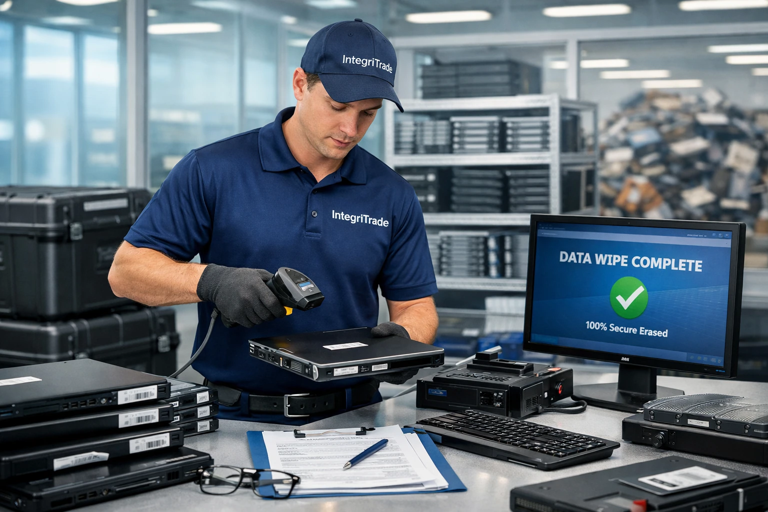 How ITAD Works & Why "Free Recycling" Is Dangerous for Your Business