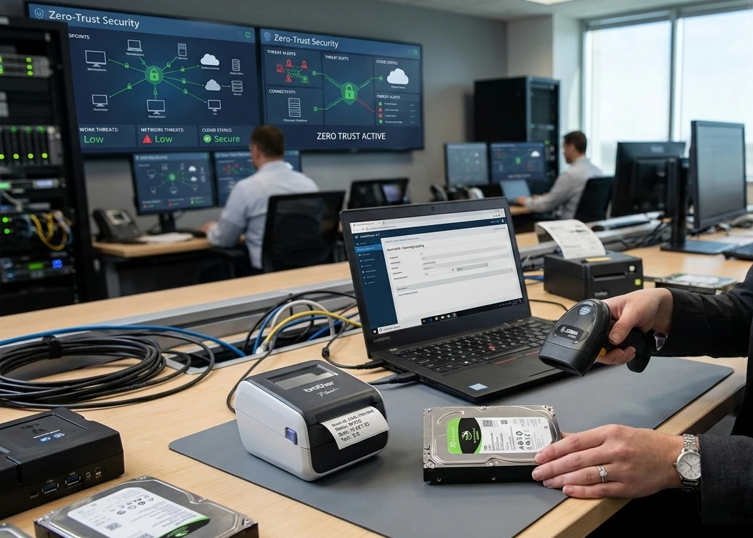 The Relationship Between Zero-Trust Security and ITAD