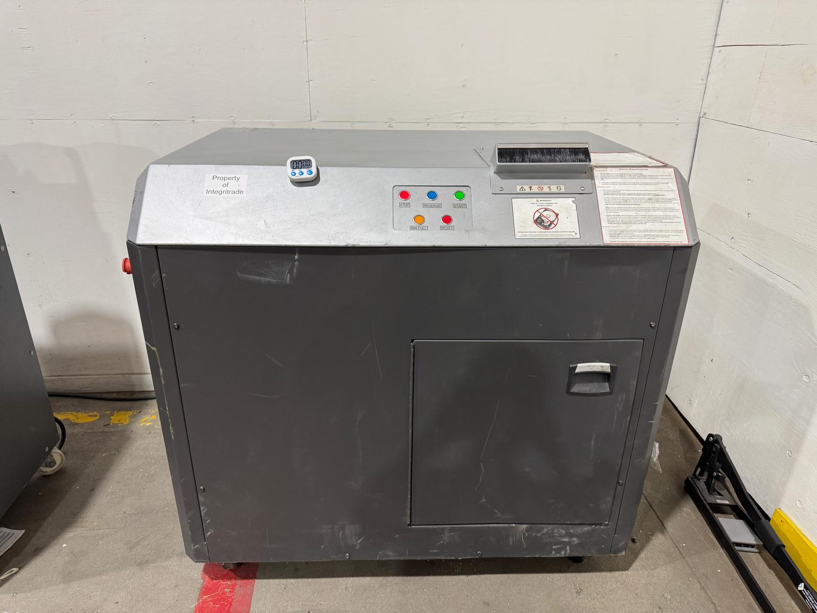 SEM Model 2 SSD-VK Shredder at Integritrade