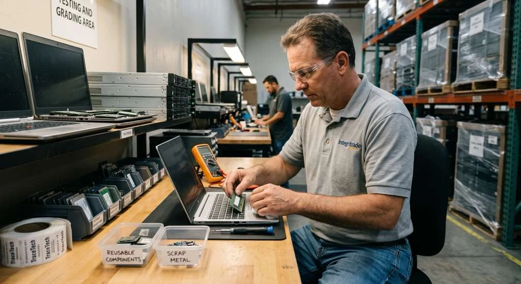 Why a Reuse-Focused ITAD Provider Can Deliver More Value Than a Scrap-First Recycler
